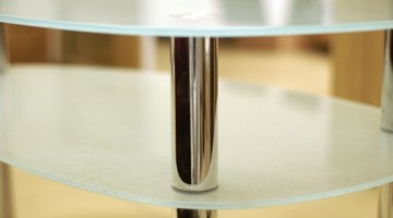 Use caution when fitting or working around glass.