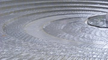 Be fastidious in your application of sealant to ensure long use of your concrete fountain.