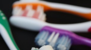 White toothpaste helps remove ink stains.