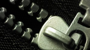 Completely remove the zipper head from the track.
