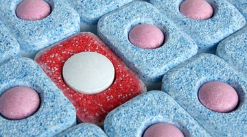 Dishwasher detergent.