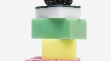 Clean carpeting with a soft sponge to avoid damaging the fibers.