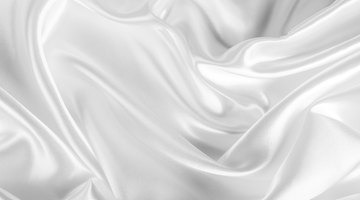 Close-up of a polyester bed sheet.