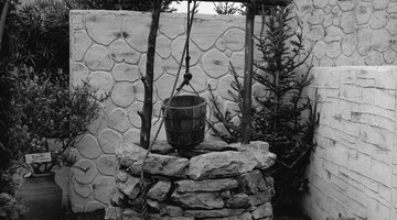 Know if your well is constructed of stone, plastic or some other material.