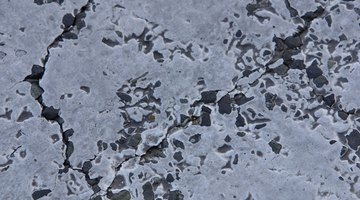 The polished granite used in architecture is iridescent in color.