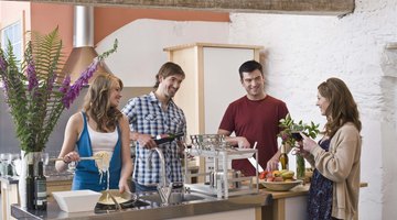 Outdoor appliances provide convenient kitchen ammenities.