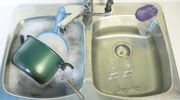 Nylon scrubs pans without scratching the surface.
