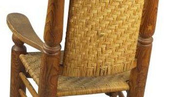 Your split-bottom chair is ready for relaxing evenings on the porch.