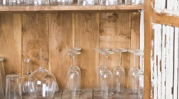 Sanding paint helps create that time-worn look.
