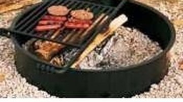 Fire Ring with cooking grate