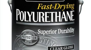 Polyurethane is the clear coat that protects the wood.