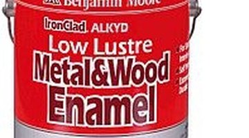 Paint with Benjamin Moore IronClad Alkyd Paint