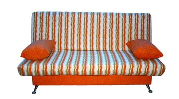 Turn the sofa cushion cover inside-out to repair.