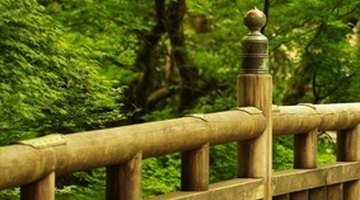 Finials are easy to attach to wooden fences.