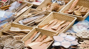 Wooden tools will help with the job.