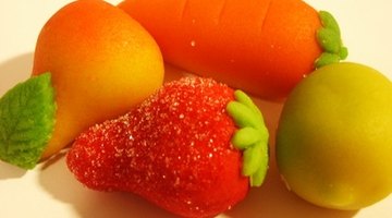 Marzipan fruits today.